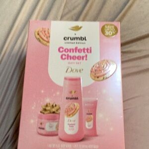 Dovexcrumbllimited edition confetti cheer !Gift set . Holiday 2025